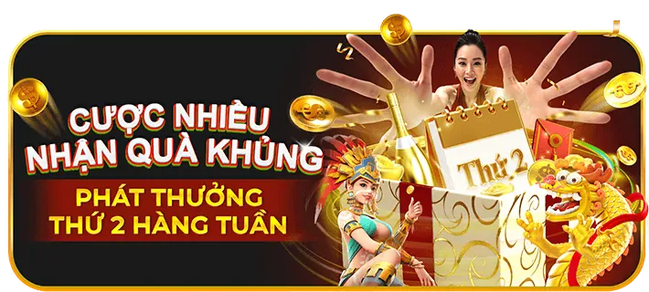 Các chương trình khuyến mãi và ưu đãi độc quyền của MU99 App, với các biểu tượng tiền thưởng và giải thưởng, tông màu xanh lá cây và vàng.
